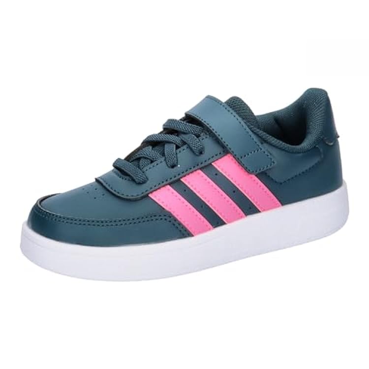 adidas Breaknet Lifestyle Court Elastic Lace And Top Strap Shoes, Sneaker Unisex-Bambini e Ragazzi 773232630