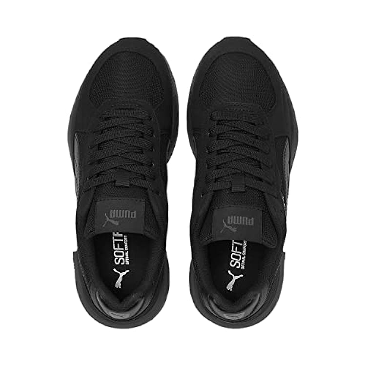 PUMA Unisex Kids´ Fashion Shoes GRAVITON JR Trainers & Sneakers, Black Black-Dark Shadow, 39 064263752