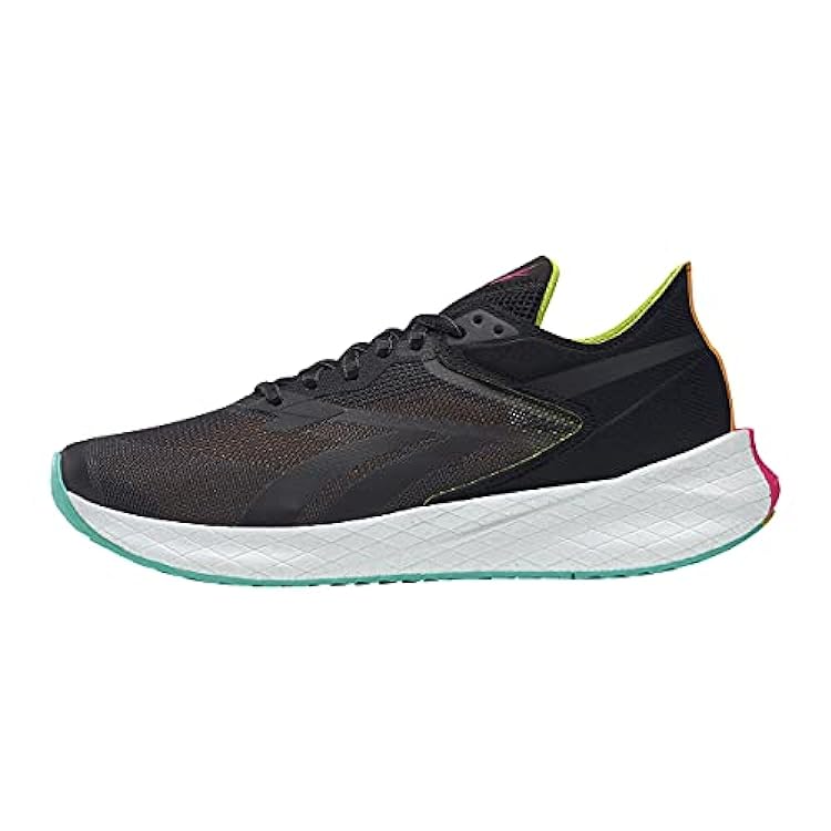 Reebok Men´s Floatride Energy Symmetros Running Shoe - Color: Neon Mint/Core Black/White - Size: 415021180
